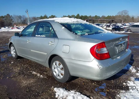 2004 Toyota Camry Le from USA, damaged, VIN JTDBE32K140248404